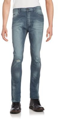 Calvin Klein Jeans Faded Distressed Jeans