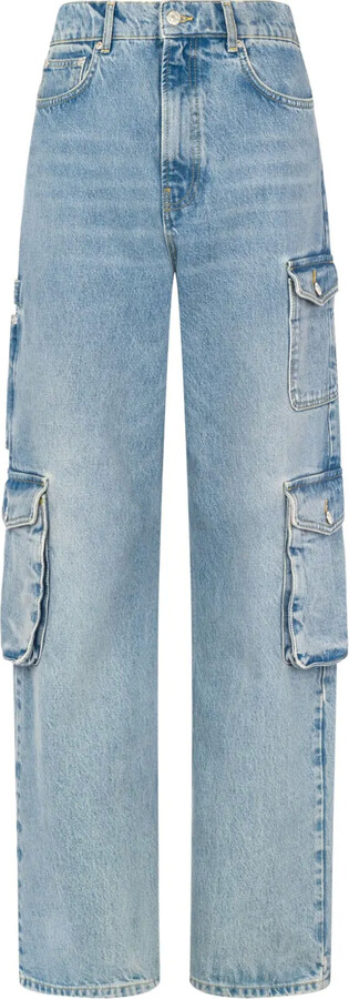 Mid-Rise Straight-Leg Jeans