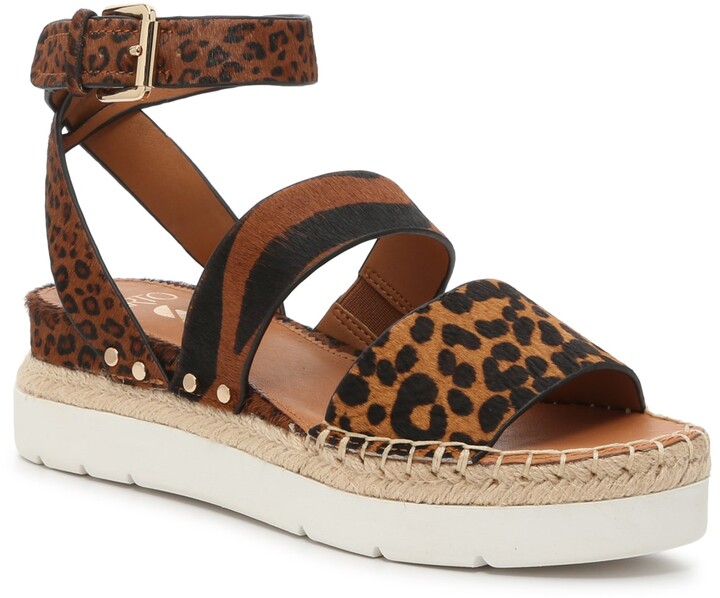 franco sarto leopard heels