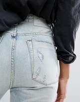 Thumbnail for your product : One Teaspoon Freebirds High Waisted Skinny Jean with Extreme Rips