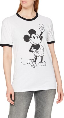 Disney Women's Mickey Mouse Peace T Shirt