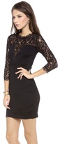 Thumbnail for your product : Myne Gala Pencil Dress with Lace Contrast