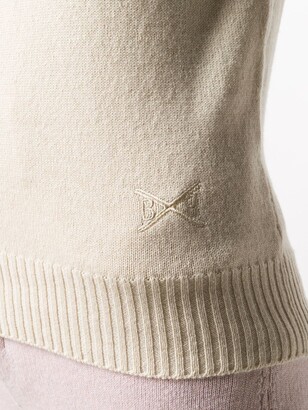 Barrie Blabel cashmere short-sleeve jumper