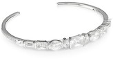 Thumbnail for your product : Adriana Orsini Mixed-Shape Cubic Zirconia Open Cuff Bracelet