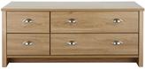 Thumbnail for your product : Consort Furniture Limited Tivoli Ready Assembled 4-Drawer Storage Coffee Table