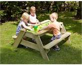 Thumbnail for your product : TP Deluxe Wooden Picnic Table Sandpit