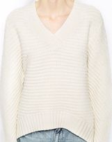 Thumbnail for your product : Paper Denim & Cloth Jane Oversized Heavy knit Sweater