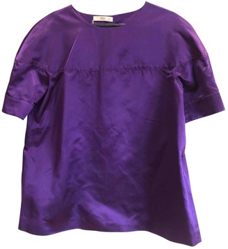 Prada Purple Silk Top for Women