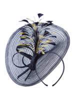 Thumbnail for your product : Issa Lucy feather burst fascinator