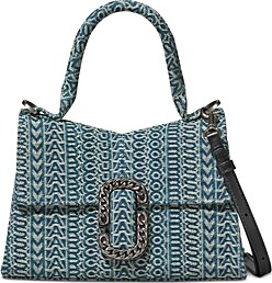 Marc Jacobs The Washed Monogram Denim Small Tote Bag - ShopStyle