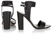 Thumbnail for your product : New Look Grey Double Buckle Ankle Strap Block Heels