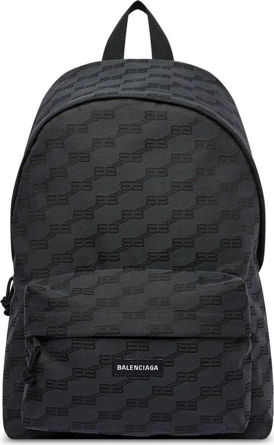 bb monogram canvas backpack