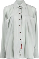 Thumbnail for your product : Eftychia Buttoned Patch-Pocket Shirt