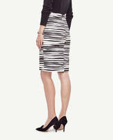 Thumbnail for your product : Ann Taylor Zebra Pencil Skirt