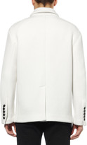 Thumbnail for your product : Burberry Chunky Cashmere-Blend Blazer