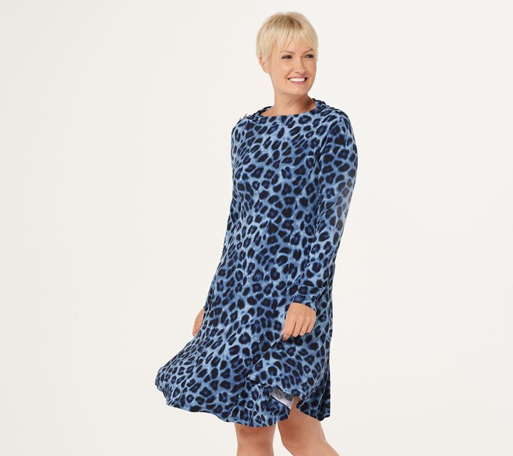susan graver polka dot dress