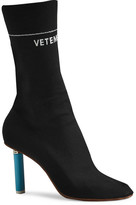 Thumbnail for your product : Vetements Stretch-jersey Ankle Boots