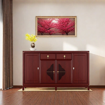 Vivid Space Creation Tea Cabinet Sideboard