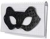 Thumbnail for your product : Elena Ghisellini Studded Leather Mask Bag