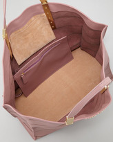 Thumbnail for your product : Zac Posen ZAC Danes Perforated Shopper Bag, Dawn