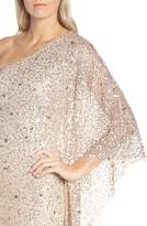 Thumbnail for your product : Adrianna Papell One-Shoulder Beaded Evening Dress