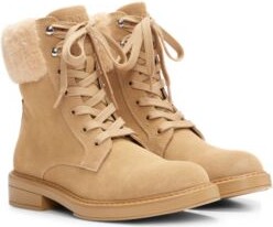 Suede Lace Up Boots | ShopStyle