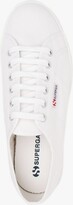 Thumbnail for your product : Superga 2790 3D Lettering White Flatform Trainers