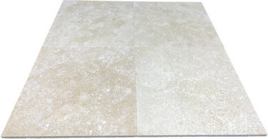 Parvatile Ivory 18" x 18" Travertine Wall & Floor Tile