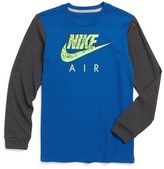 Thumbnail for your product : Nike 'Run Futura' Long Sleeve Graphic T-Shirt (Big Boys)