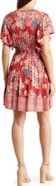 Thumbnail for your product : Angie Stripe Smocked Waist Dress