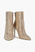 Thumbnail for your product : Rene Caovilla Virginie crystal-embellished suede ankle boots