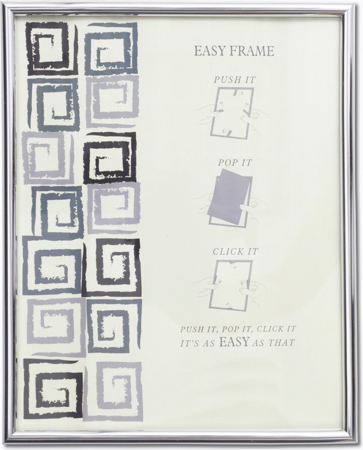 Dunelm Chrome Easy Photo Frame 20" x 16" (51cm x 40cm) Silver ShopStyle