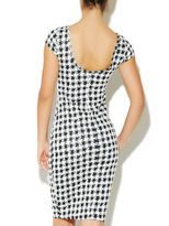 Thumbnail for your product : Arden B Checkered Knit Midi Dress