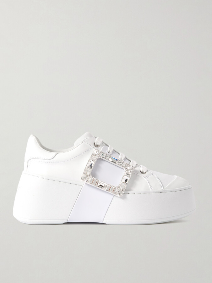 靴 Roger Vivier Sneakers Roger Vivier Viv' Golf sneakers - ShopStyle