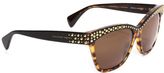 Thumbnail for your product : Alexander McQueen Studded Brow Sunglasses