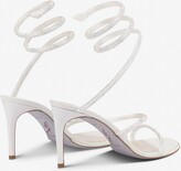 Thumbnail for your product : Rene Caovilla Cleo 80 Wraparound Satin Sandals