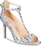 Thumbnail for your product : Badgley Mischka Women's Conroy T Strap Peep Toe Evening Sandals