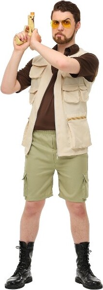 HalloweenCostumes.comXLargeMenTheBigLebowskiMensWalterSobchakCostumeGreen/Brown/Brown