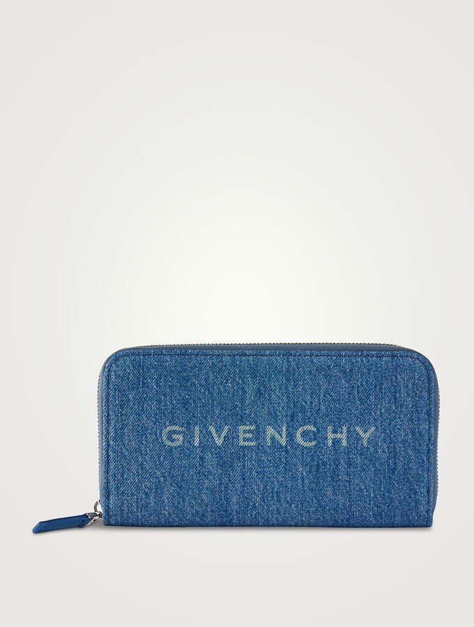 Givenchy Giv Cut 4G Leather Zip Card Holder - ShopStyle
