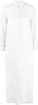 Thumbnail for your product : 120% Lino Long-Sleeve Shirt Dress