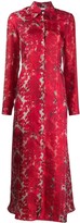 Thumbnail for your product : 813 Silk Floral Print Shirt Dress