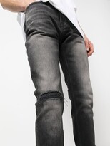 Thumbnail for your product : 7 For All Mankind Distressed Straight-Leg Jeans