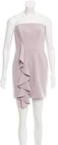 Thumbnail for your product : Jay Godfrey Ruffle-Accented Strapless Dress w/ Tags