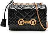 Thumbnail for your product : Versace Matelasse Patent Icon Bag