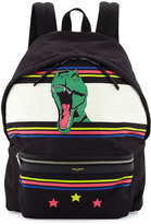Thumbnail for your product : Saint Laurent Men's Dinosaur Canvas Backpack