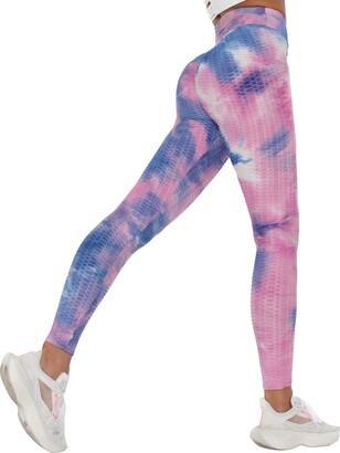 Women Anti-Cellulite High Waist Yoga Pants Ruched Push Up Leggings