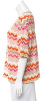 Thumbnail for your product : M Missoni Open Knit Patterned Top