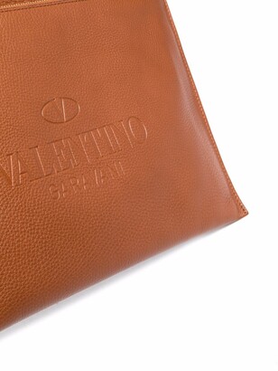 Valentino Garavani Rockstud-embellished clutch bag