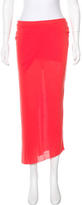 Thumbnail for your product : Helmut Lang Asymmetrical Midi Skirt w/ Tags