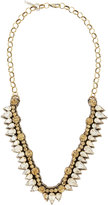 Thumbnail for your product : Deepa Gurnani Golden Teardrop V Necklace